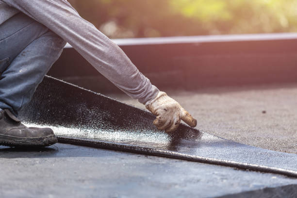 Professional Basement Waterproofing technician working in Coldwater, OH